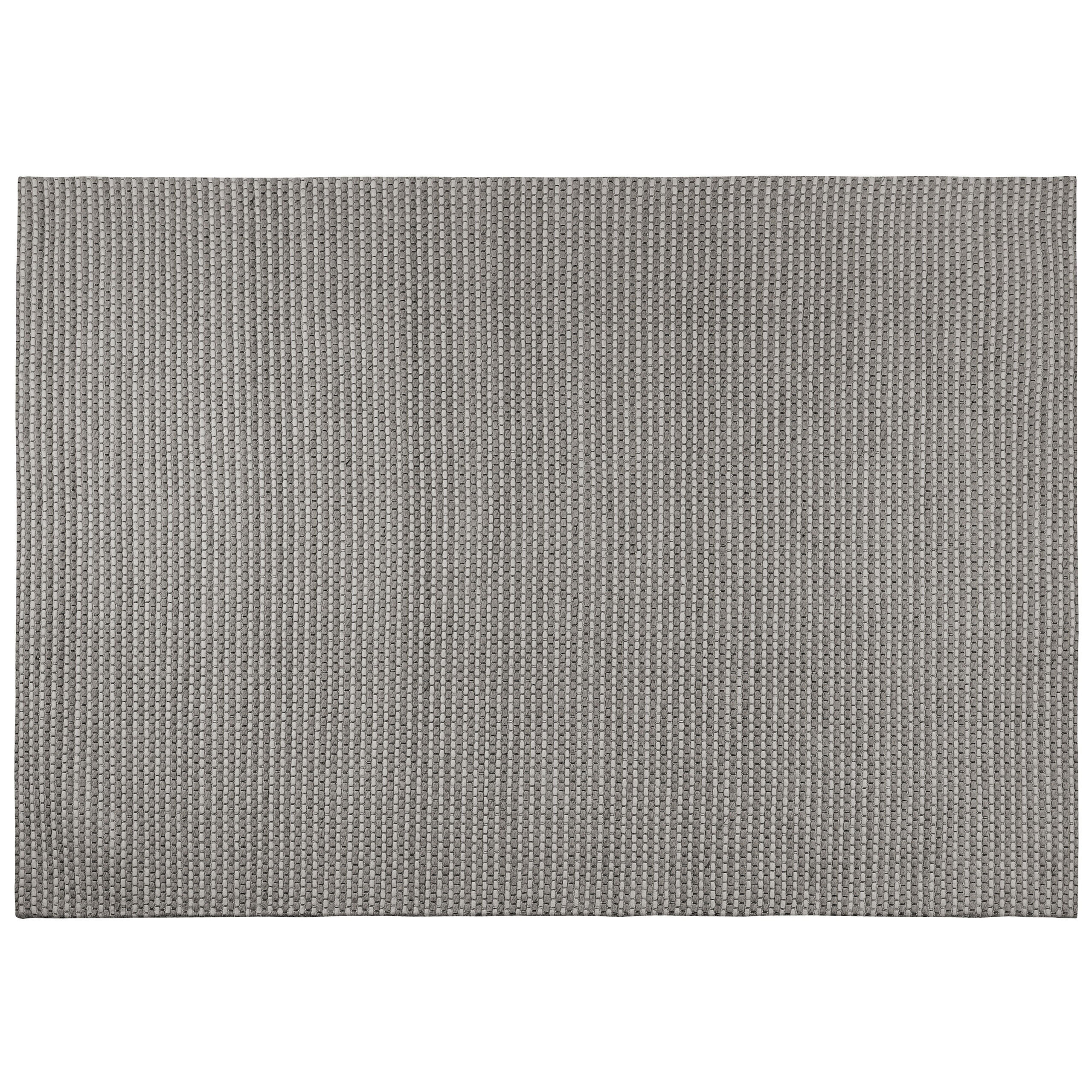 KURZFLOR-TEPPICH Kilis 230/160 cm - Grau, Textil (160/230cm) - Beliani