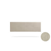 KOPFTEIL gepolstert NOVA Aqualine 100x50x5 cm - Getoastetes Beige - Moonia - Kaschmir, Holz (100/5/50cm)