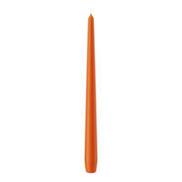SPITZKERZEN Aprikose Orange 300 x Ø 25 mm, 12 Stück - Orange, Paraffin (2.5/30/30cm) - Wiedemann Kerzen