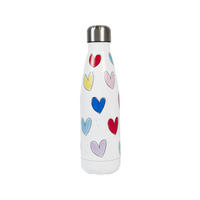 THERMOSFLASCHE Herzen in Bunt - 500 ml - Multicolor, Metall (0.5L) - Blond Amsterdam