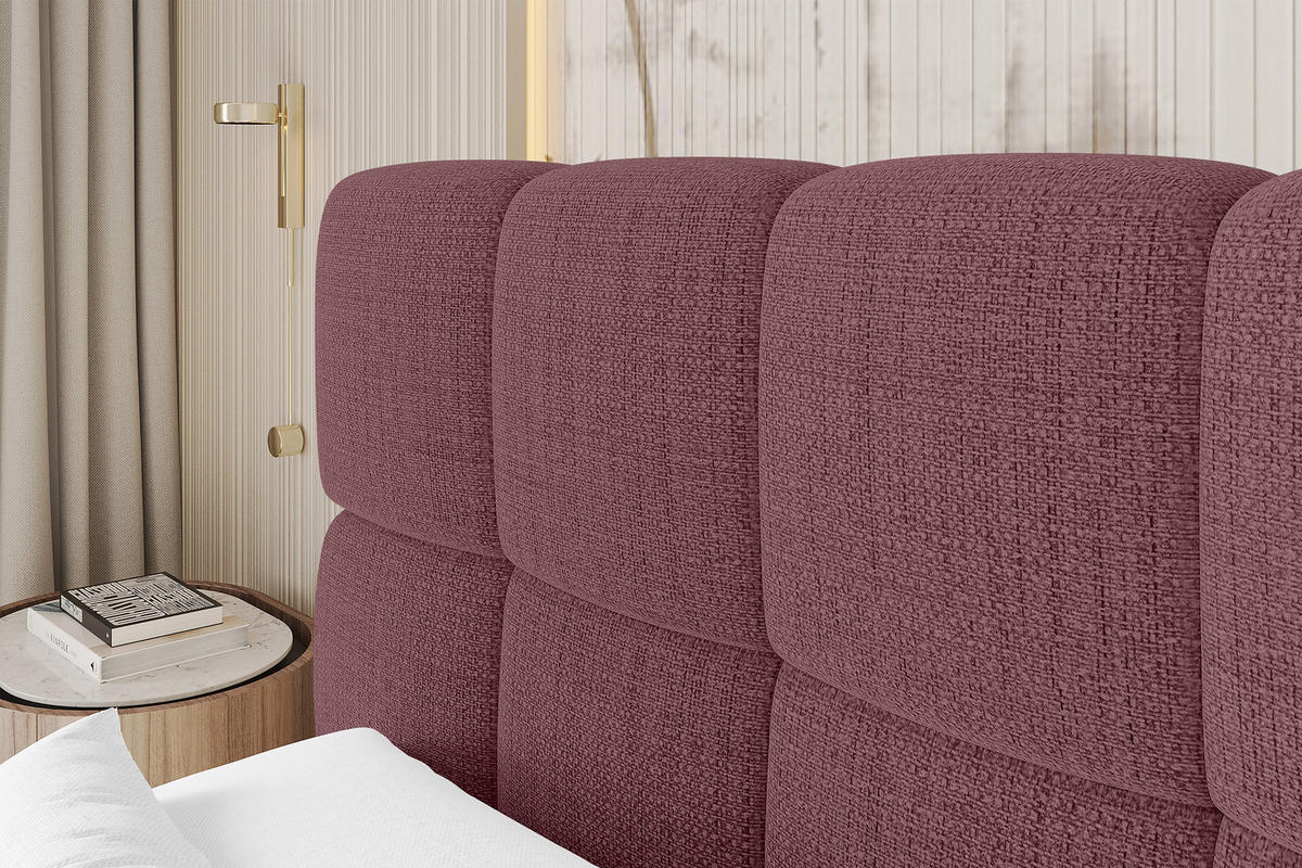 BOXBETT - AURI-H3 - 160x200 Altrosa Aragon - Altrosa, Holzwerkstoff (160/200cm) - ALTDECOR