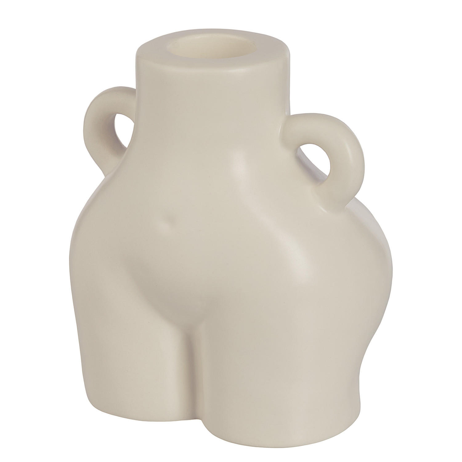 STABKERZENHALTER (6er Set) Boody - Beige, Keramik (7/11/10cm) - BUTLERS