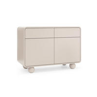 KOMMODE 108 cm Boheme, Schubladen, 2 Türen, Boho - Kaschmir - Kaschmir, Holz (108/75/39cm) - Emporius