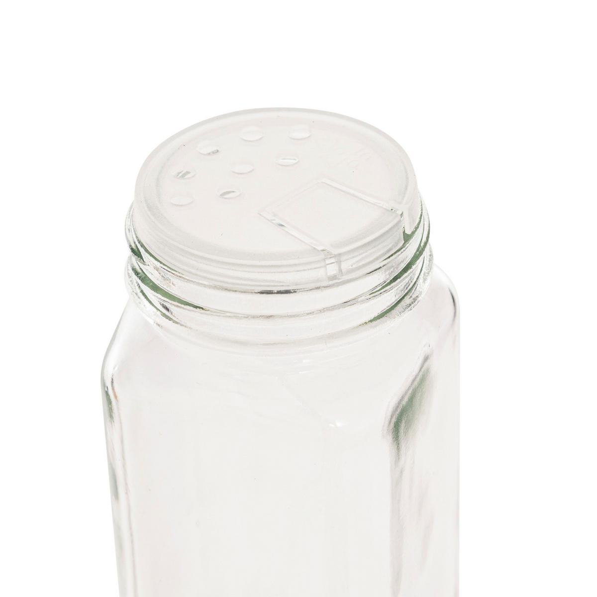 GEWÜRZBEHÄLTER-SET Formo 120 ml 15,3/10,5/10,9 cm - Transparent, Glas (10.5/10.9/15.3cm) - 5five Simply Smart