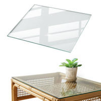 TISCHPLATTE 120x60 cm transparent - Transparent, Glas (60/80/0.4cm) - Wallfluent