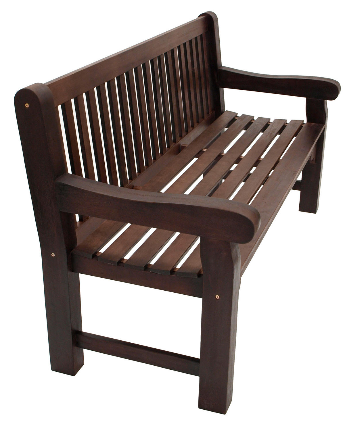 GARTENBANK Holzbank Bristal 3-Sitzer aus Eukalyptusholz - Braun, Holz (162/90/69cm) - TPFGarden