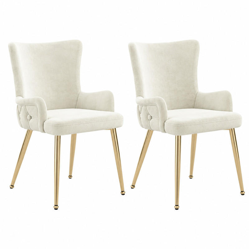 Meubliv Esszimmerstuhl Beige 47x85x49 cm