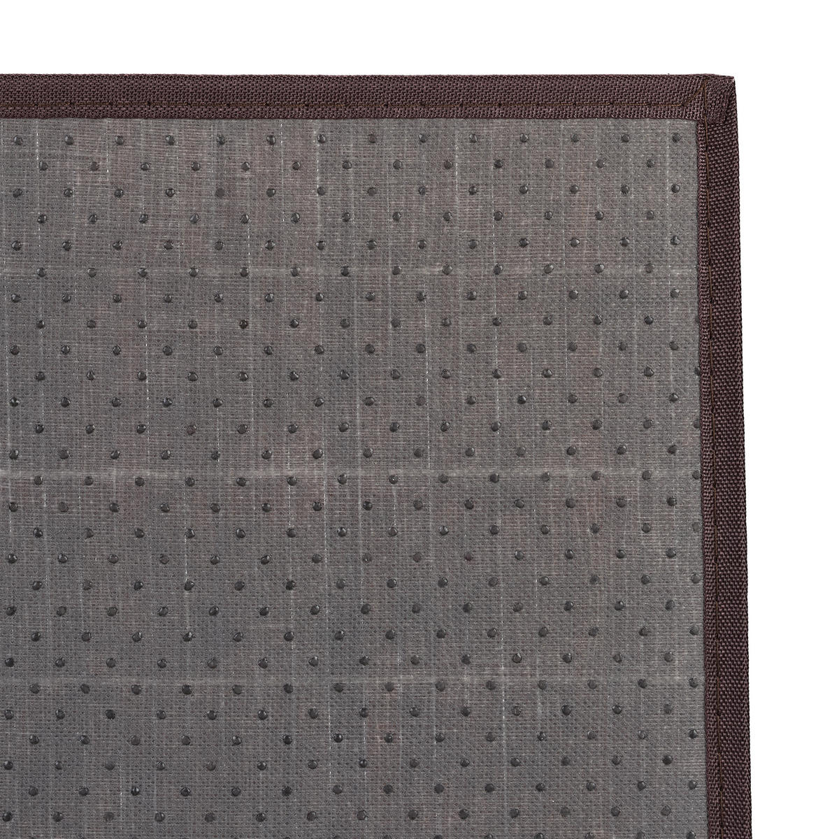 4XTISCHSET - Braun, Holz/Textil (30/45/0.3cm) - Relaxdays