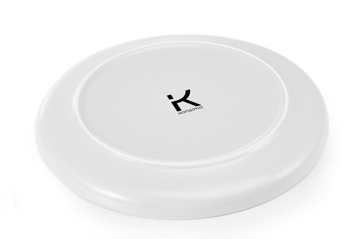 KOMBISERVICE VICTO 6 Personen 24-tlg - Weiß, Keramik (27/2/27cm) - KONSIMO®