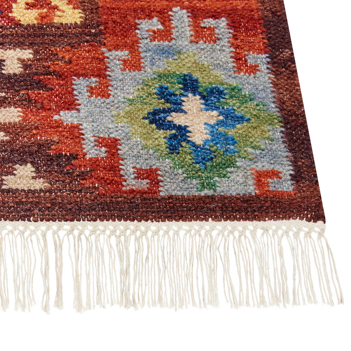 KELIM-TEPPICH Zovuni 300/200 cm - Multicolor, Textil (200/300cm) - Beliani