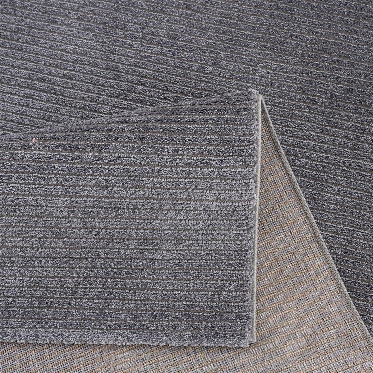 KURZFLOR-TEPPICH Fancy 900 Grau 80x150 cm - Grau, Textil (80/150cm) - carpet city