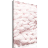 KUNSTDRUCK Rosa 40/60 cm - Pink, Textil (40/60cm) - KUNSTLOFT