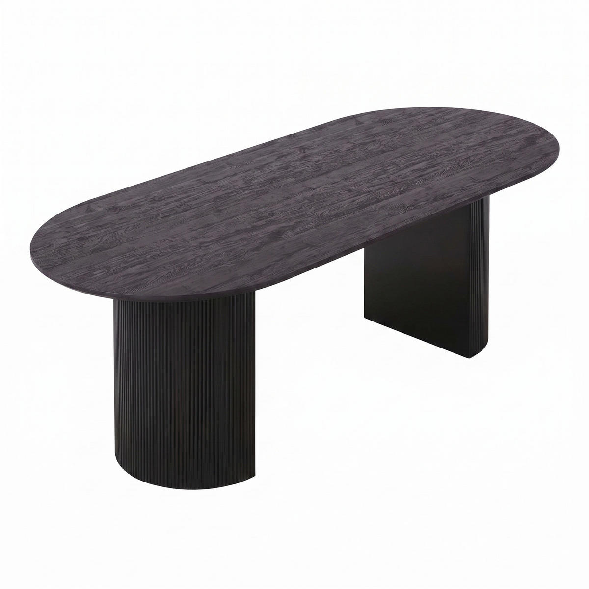 MATBORD Boavista 100 x 210 x 75 cm – mörkbrun - Mörkbrun, Träbaserade material/Textil (210/100/75cm) - ebuy24