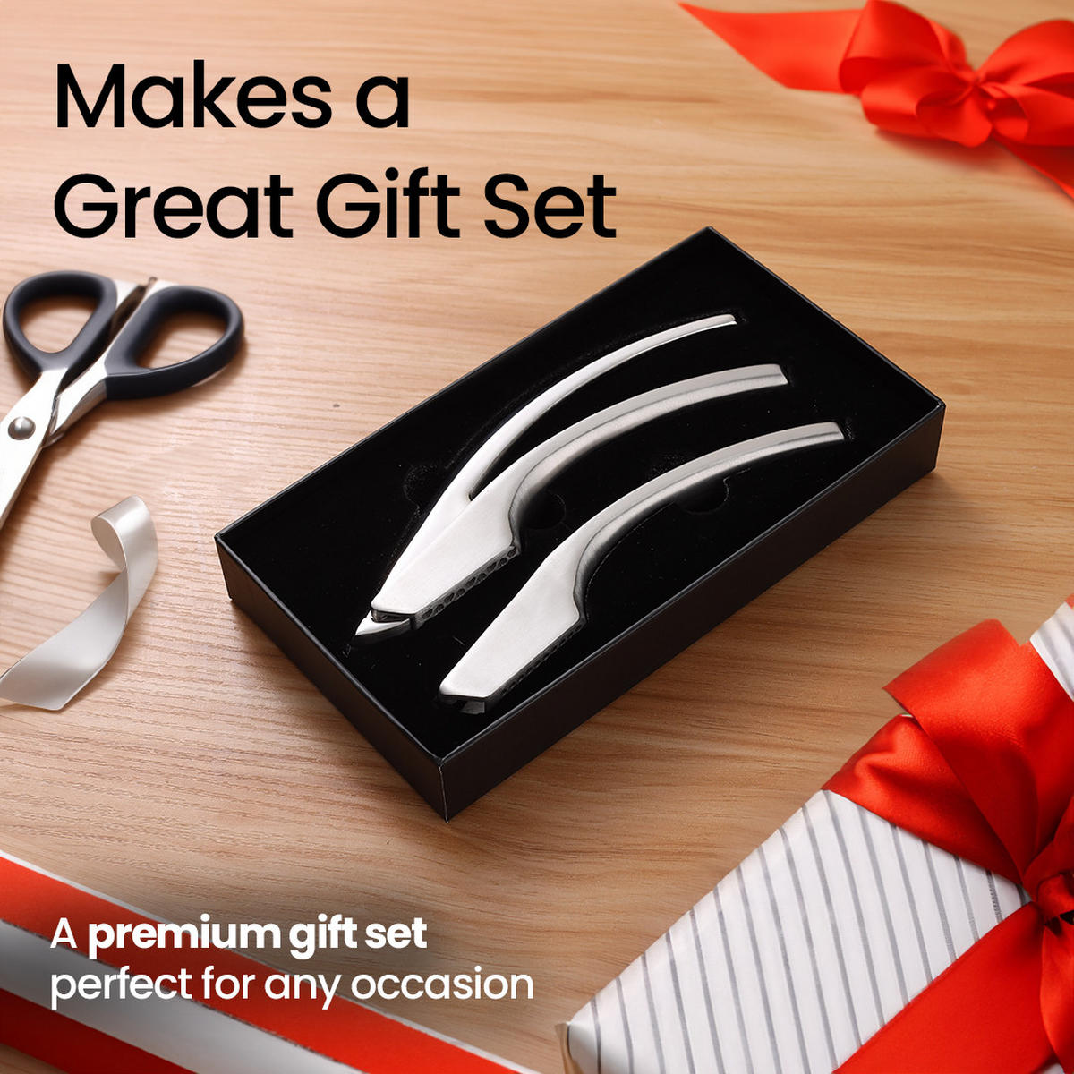 KNOBLAUCHPRESSE-SET,KNOBLAUCHPRESSE Garlic Easy Combo, Edelstahl, abnehmbarer Griff, kein Schälen - Edelstahlfarben, Metall (5.1cm) - Gourmet Easy