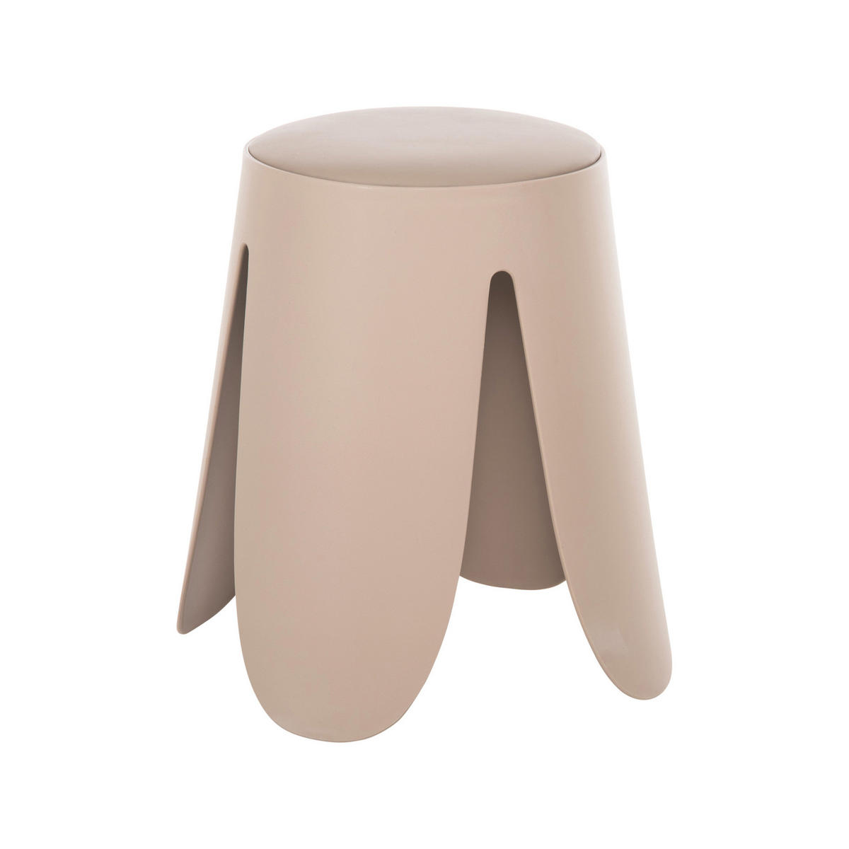 HOCKER 2-teilig Rosa - Pink/Weiß, Kunststoff (30/46/30cm) - Mobili Rebecca