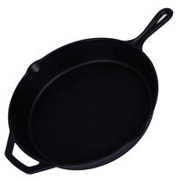 GUSSEISENPFANNE ø 32cm - Schwarz, Metall (42.5/27cm) - Grillgott