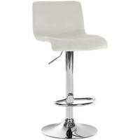 BARHOCKER Samt Creme - Creme, Textil (39/83/36cm) - CLP