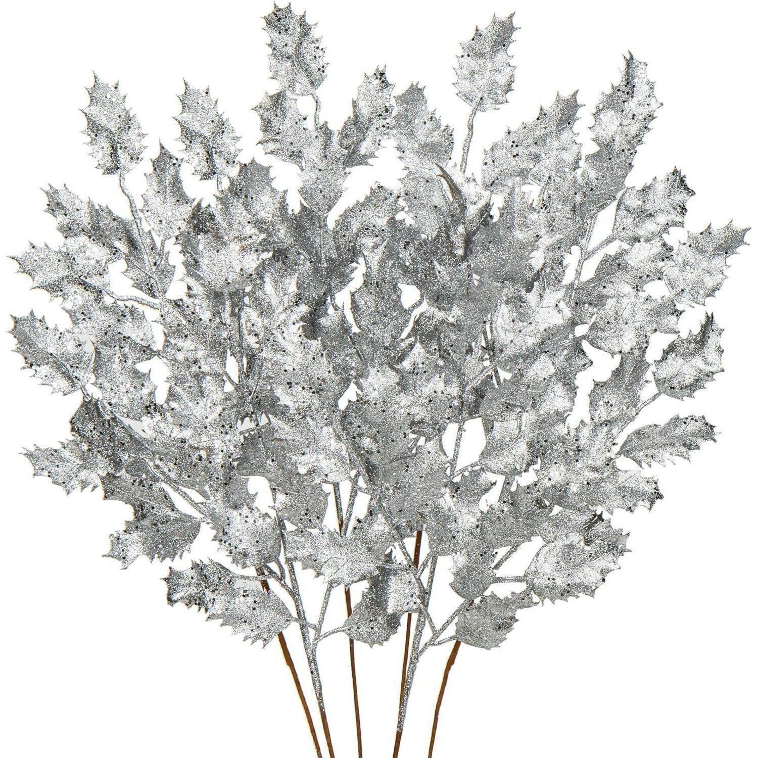 XXXLutz Kunstzweig Silber 58.4 cm