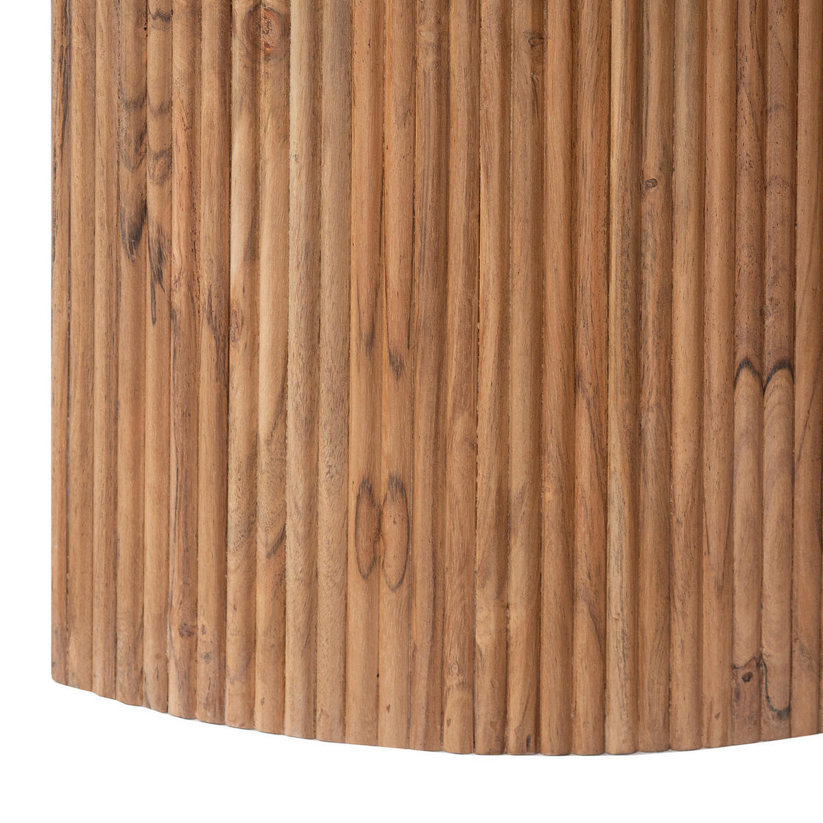 MASSIVER ESSTISCH - Akazie massiv - Braun/Akaziefarben, Akazienholz/Holz (100/200/76cm) - home24