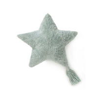 KISSEN Stars Mint 45x45 cm - Mintgrün, Textil (45/45cm) - Lytte