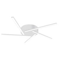 LED-DECKENLEUCHTE - Weiß, Metall (60/60/4cm) - Lumicom