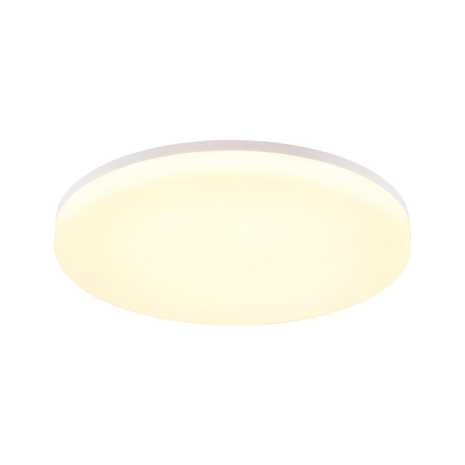 LED-DECKENLEUCHTE Diana 22 cm - Weiß, Kunststoff (22/22/4.8cm) - ZMH