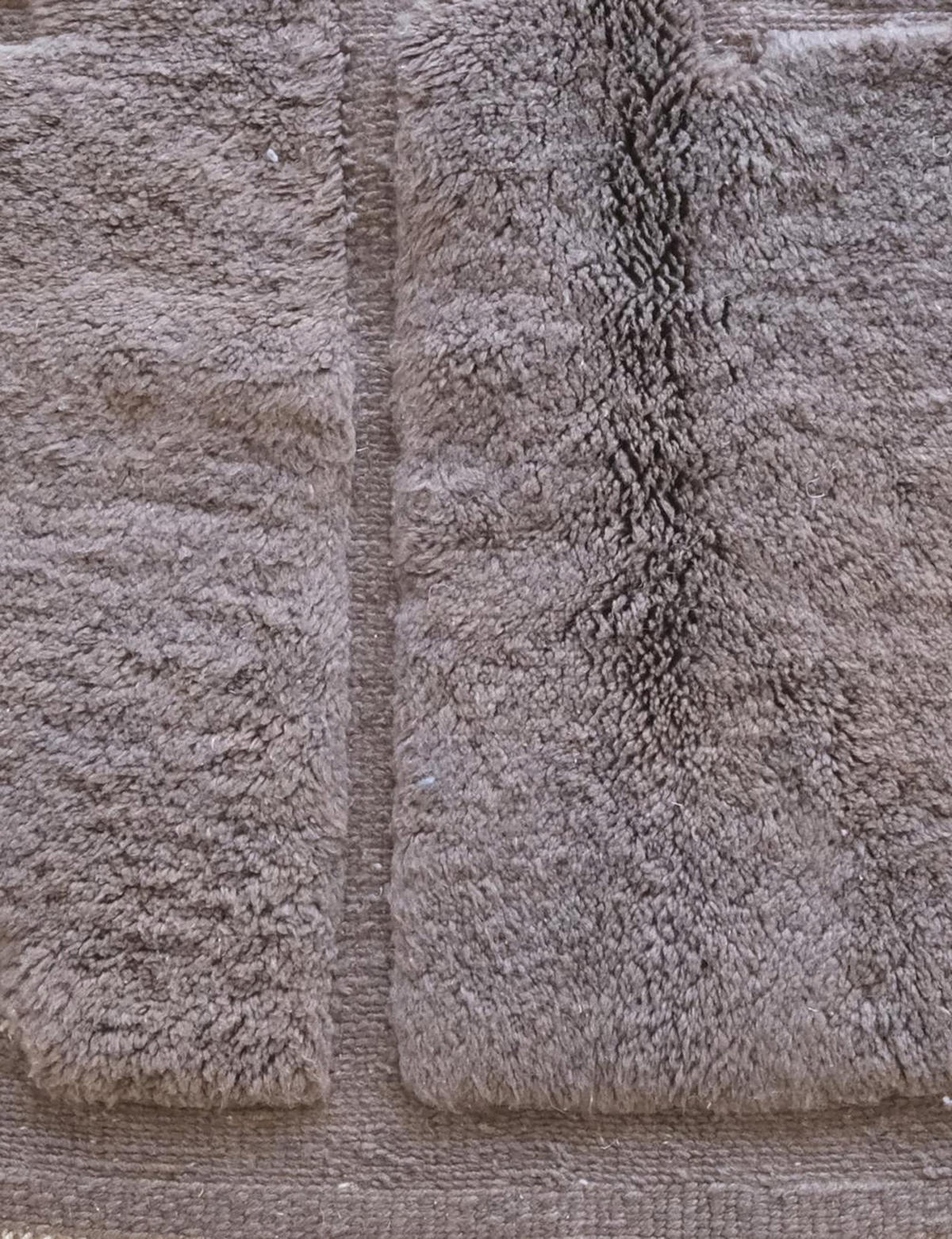 BERBERTEPPICH aus Marokko aus reiner Wolle 200x 300 cm - Braun, Naturmaterialien (200/300cm) - AFK Living