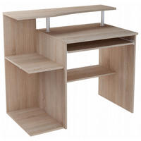 SCHREIBTISCH B1 Sonoma Eiche 100/58/91 cm - Sonoma Eiche, Holzwerkstoff (58/100/91cm) - Matkam Möbel