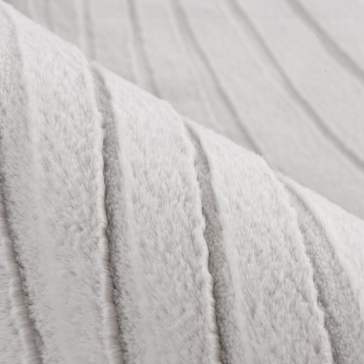 KURZFLOR-TEPPICH Waves 503 Hellgrau/ Taupe 160x230 cm - Taupe, Textil (160/230cm) - carpet city