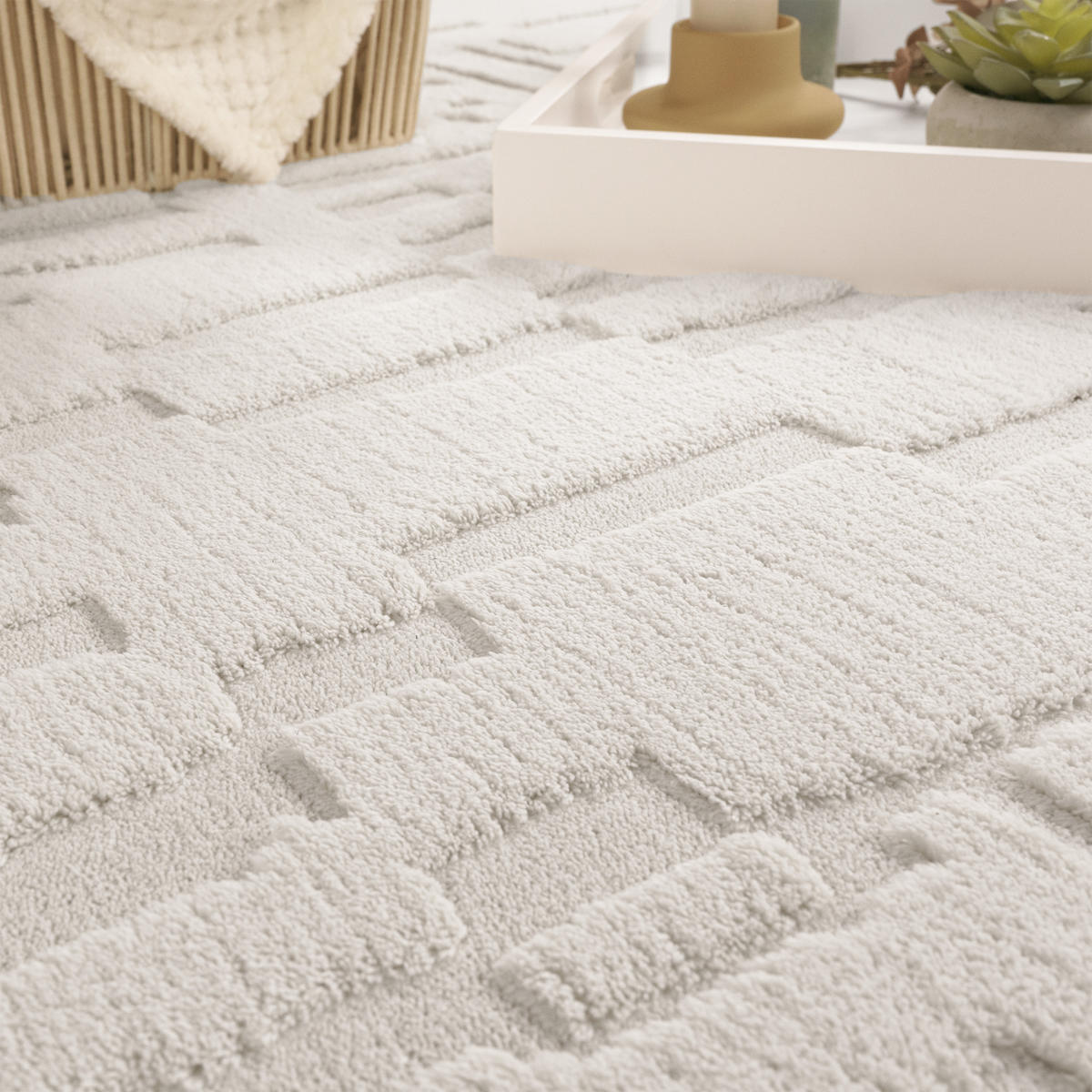 HOCHFLORTEPPICH 240/340 cm Tokio 476 - Creme, Textil (240/340cm) - Paco Home
