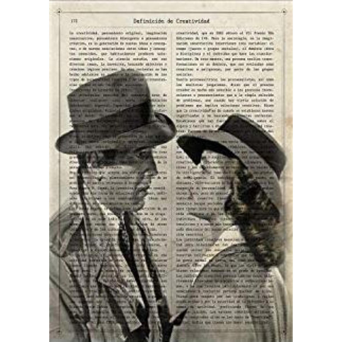 POSTER Von Casablanca A4 Rahmenlos - Klar, Papier (29.7/5/21cm) - Nacnic