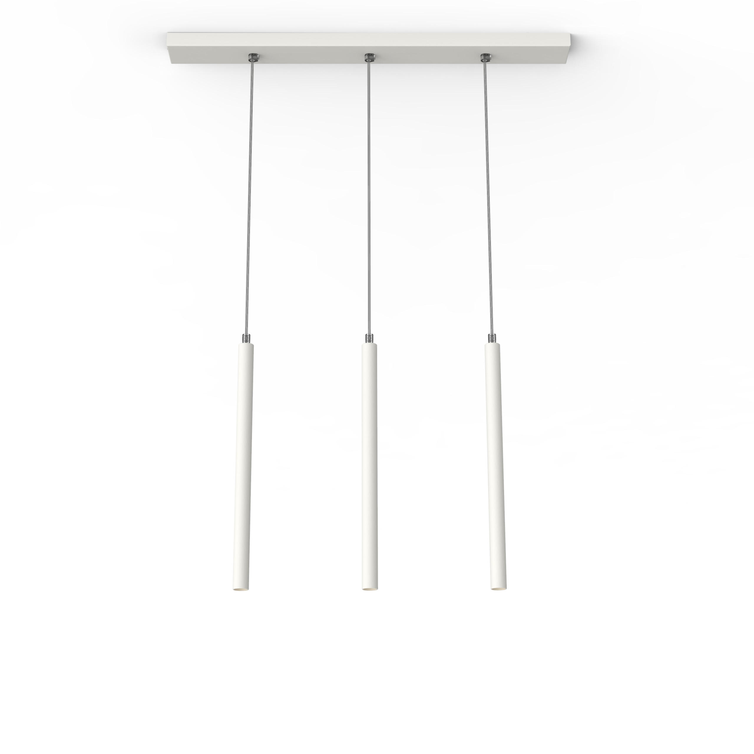 LED-HÄNGELEUCHTE - Weiß, Metall (6/70/40cm) - Lumicom