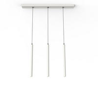 LED-HÄNGELEUCHTE - Weiß, Metall (6/70/40cm) - Lumicom