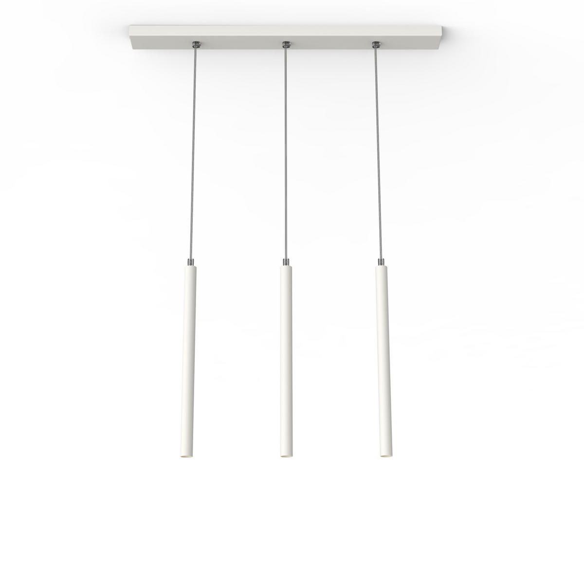 LED-HÄNGELEUCHTE - Weiß, Metall (6/70/40cm) - Lumicom