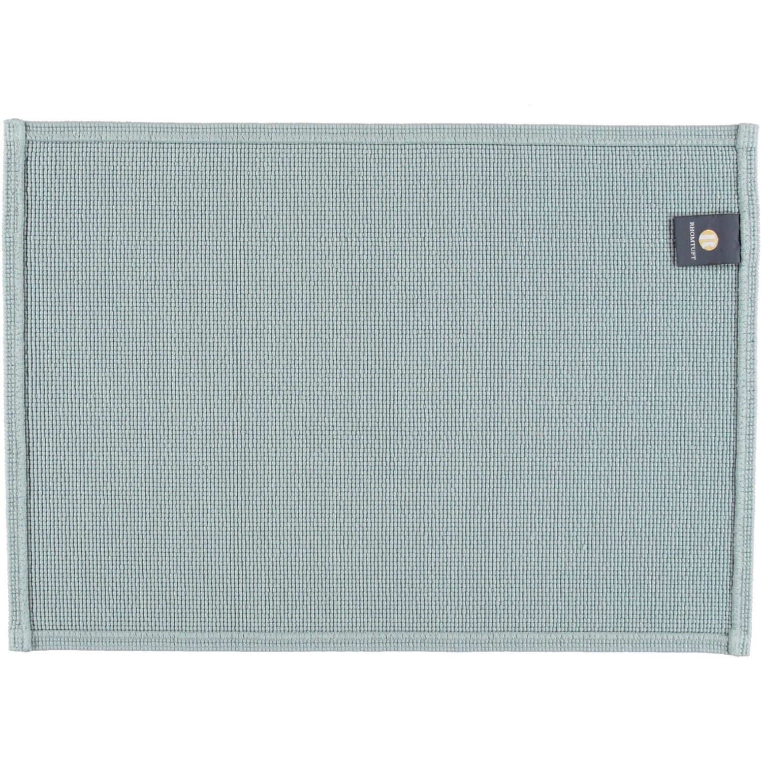 BADEMATTEN PLAIN AQUAMARIN - 400 - Hellblau, Textil (50/70cm) - Rhomtuft
