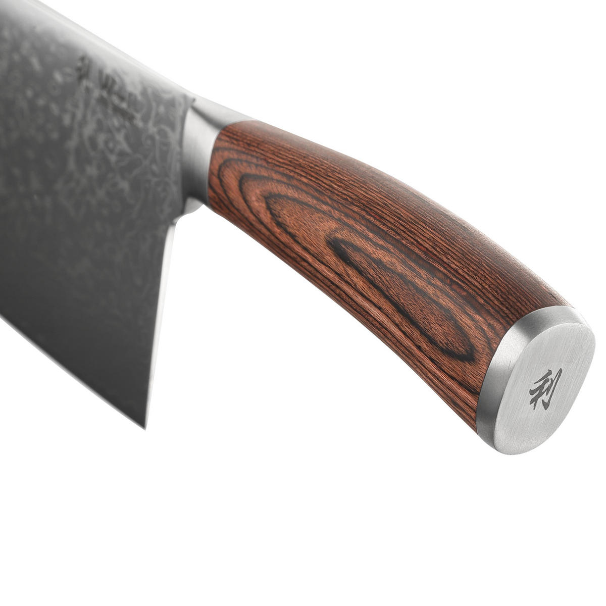 HACKMESSER 19 cm - Braun, Holz/Metall (33cm) - Wakoli