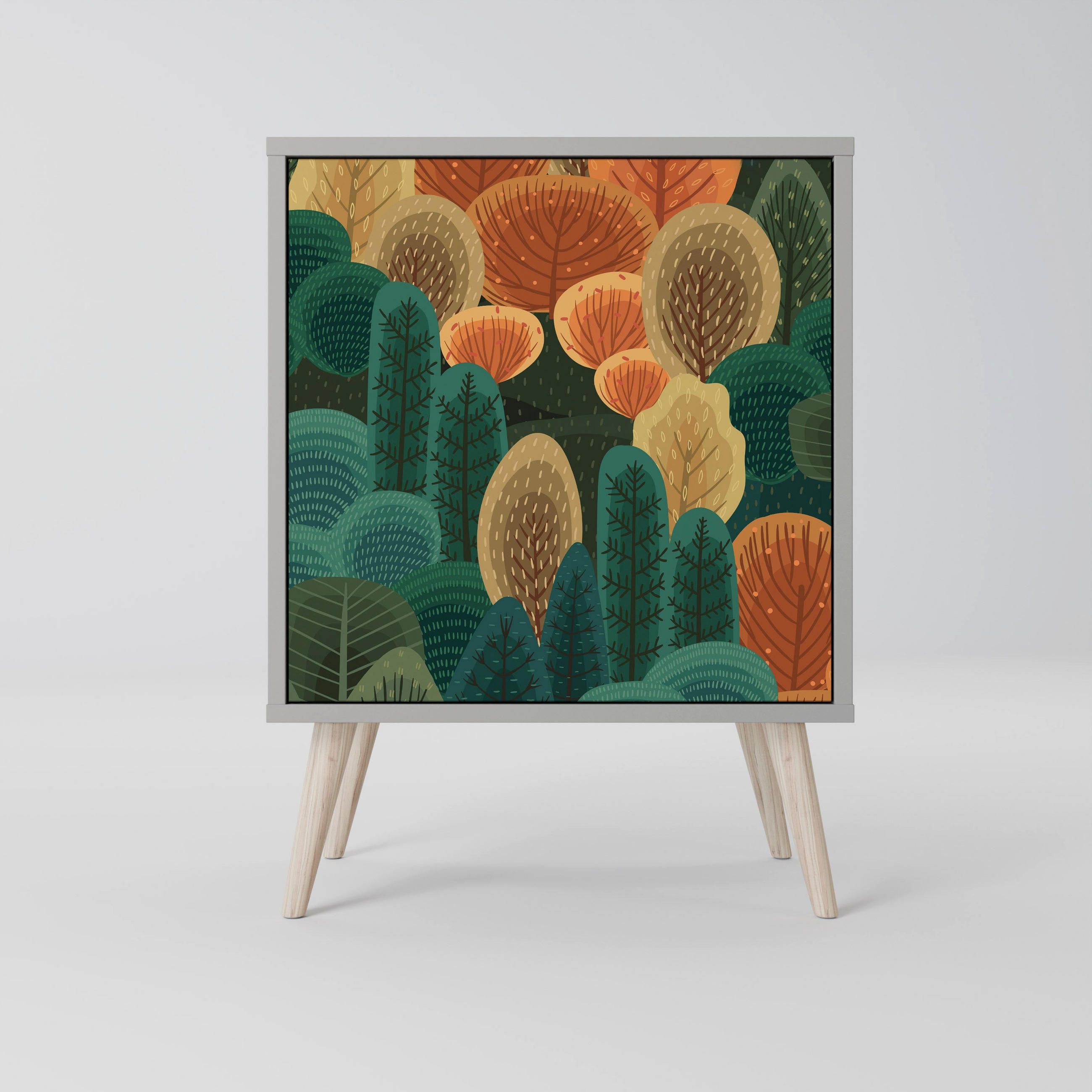 SpaceRebels Sideboard Grau 57.5x77.5x42 cm