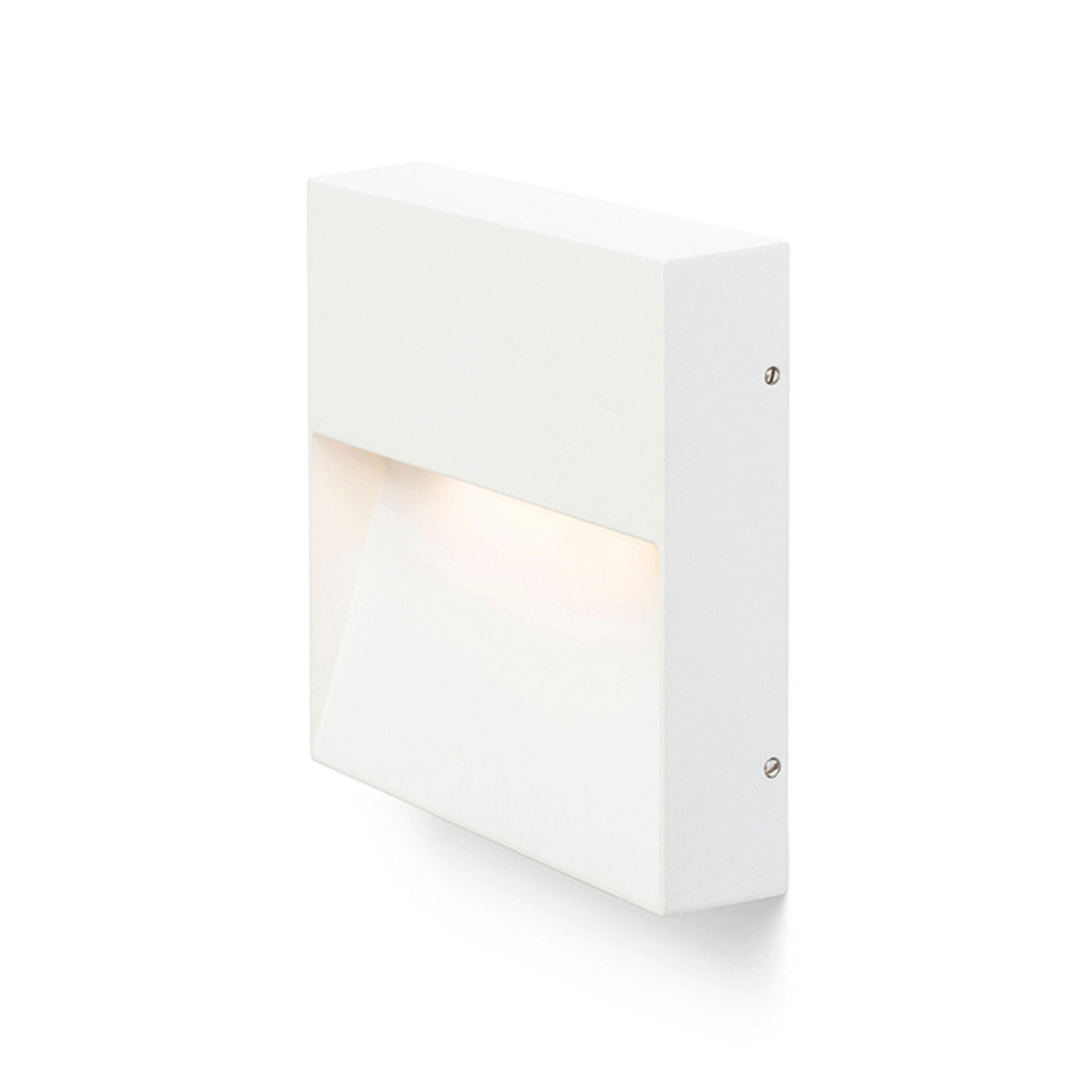 AUSSENLEUCHTE AQILA SQ Weiß 6 W IP54 - Weiß, Metall (15/15/34cm) - Rendl