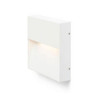 AUSSENLEUCHTE AQILA SQ Weiß 6 W IP54 - Weiß, Metall (15/15/34cm) - Rendl