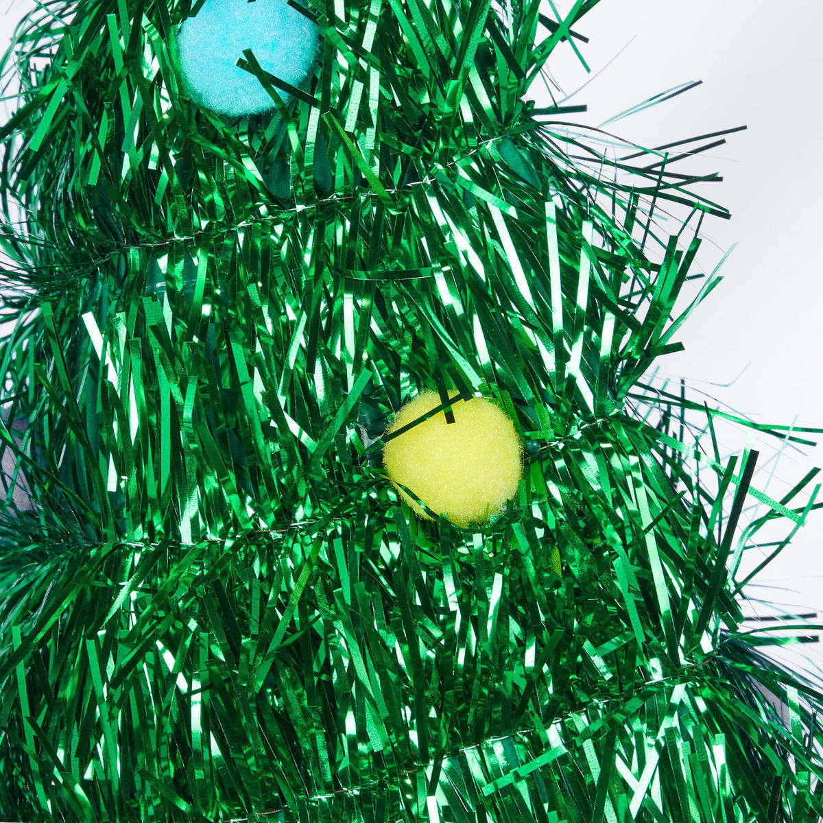 LAMETTA Crazy Christmas Hut "Tanne" - Grün, Kunststoff (30/45/30cm) - Butlers