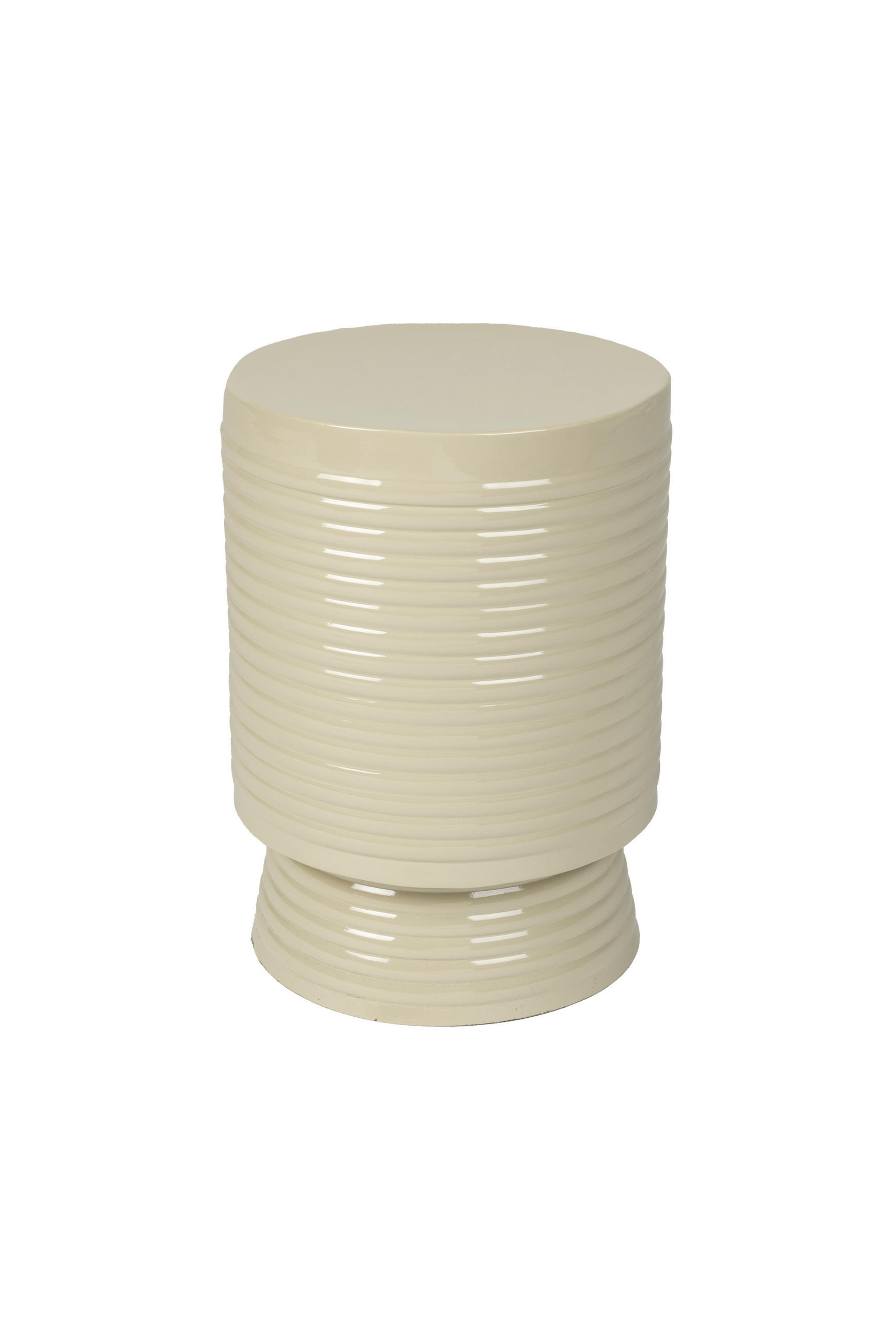 BEISTELLTISCH Sven - Beige - 25/25/36 cm - Beige, Metall (25/25/36cm)