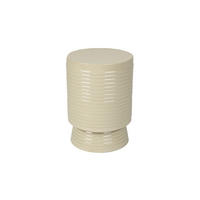 BEISTELLTISCH Sven - Beige - 25/25/36 cm - Beige, Metall (25/25/36cm)