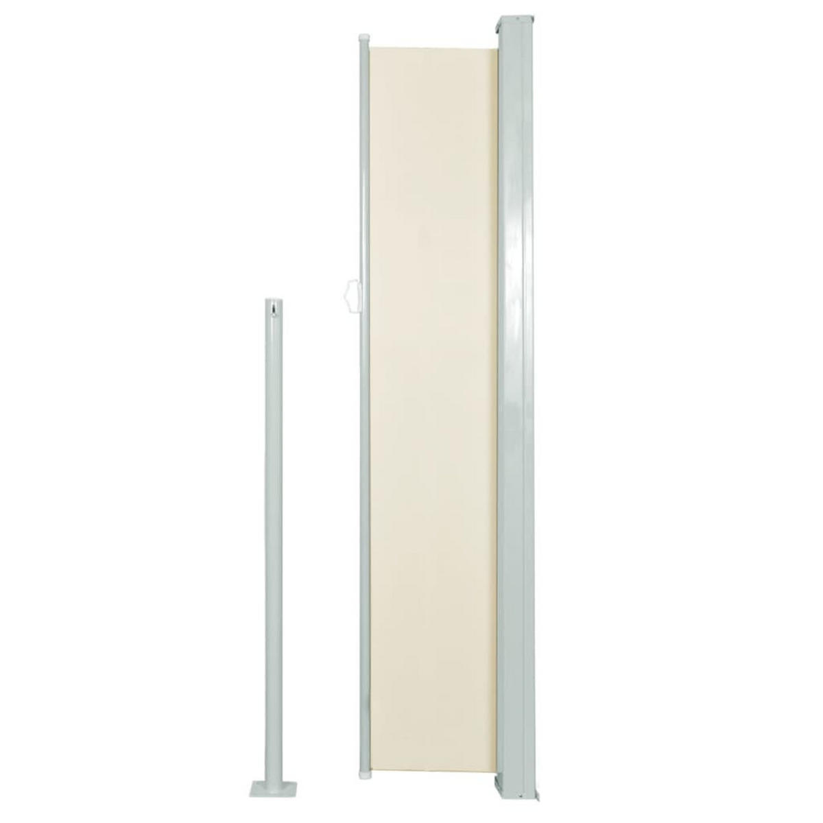 AUSZIEHBARE Seitenmarkise 140x300 cm Creme - Creme, Textil (3/140/300cm) - furnicato