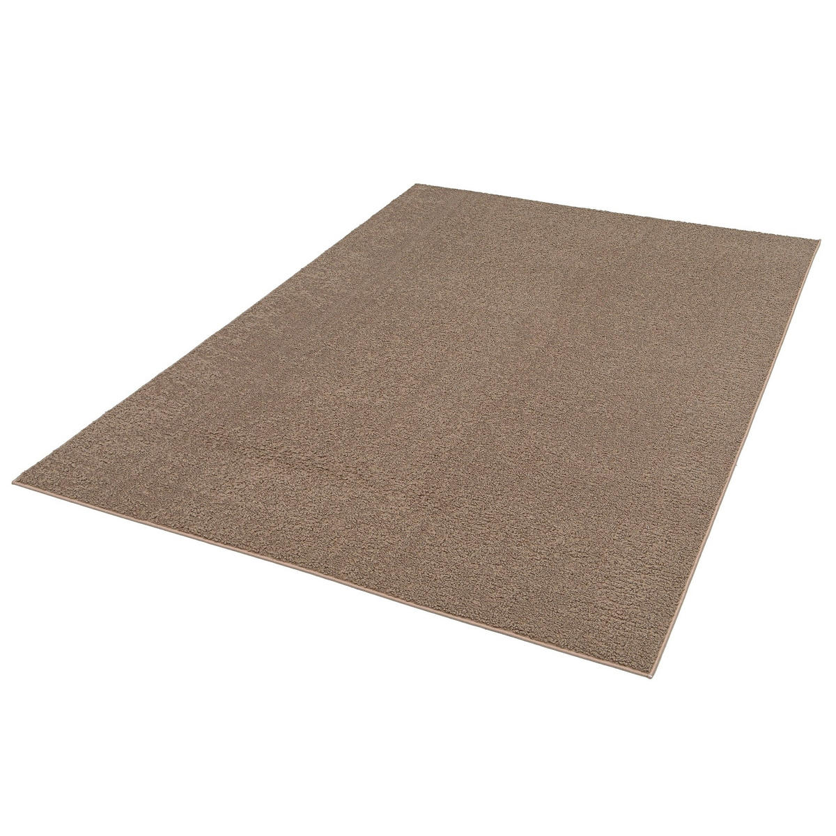 TEPPICH, Zeitgenössischer im Lammfell-Look taupe - Taupe, Textil (160/230cm) - AFK Living
