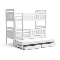 ETAGENBETT MIA Weiß 90/200 - Weiß, Holz - Deine Möbel 24