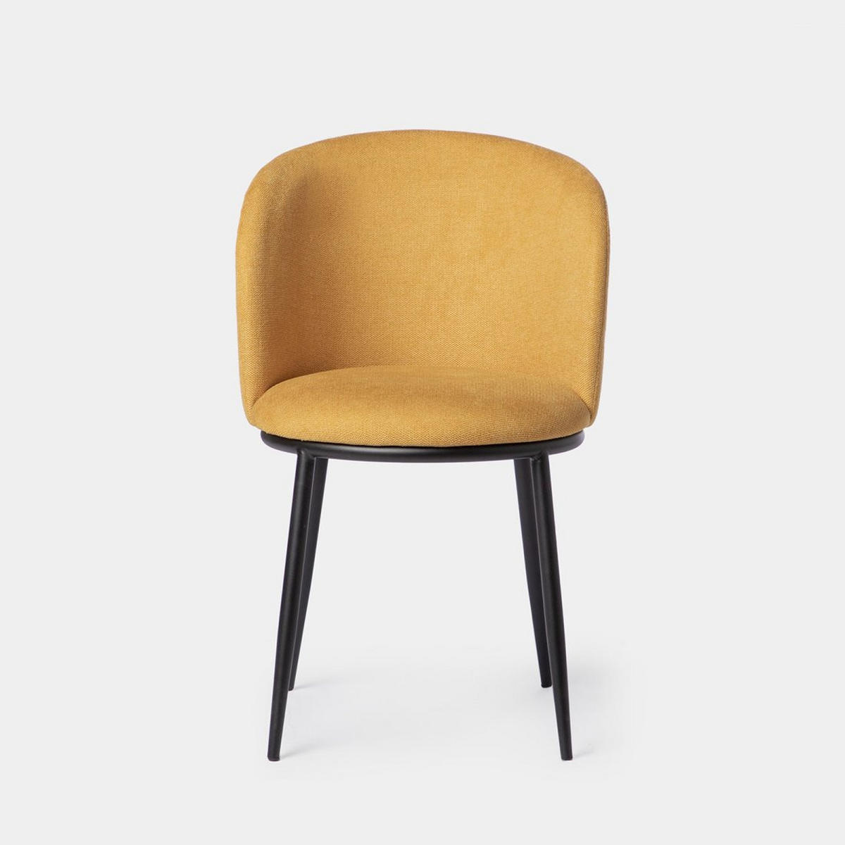 ESSZIMMERSTUHL Nolan Senf / Gelb 51 cm x 80 cm - Dunkelgelb, Textil (51/80/57cm)