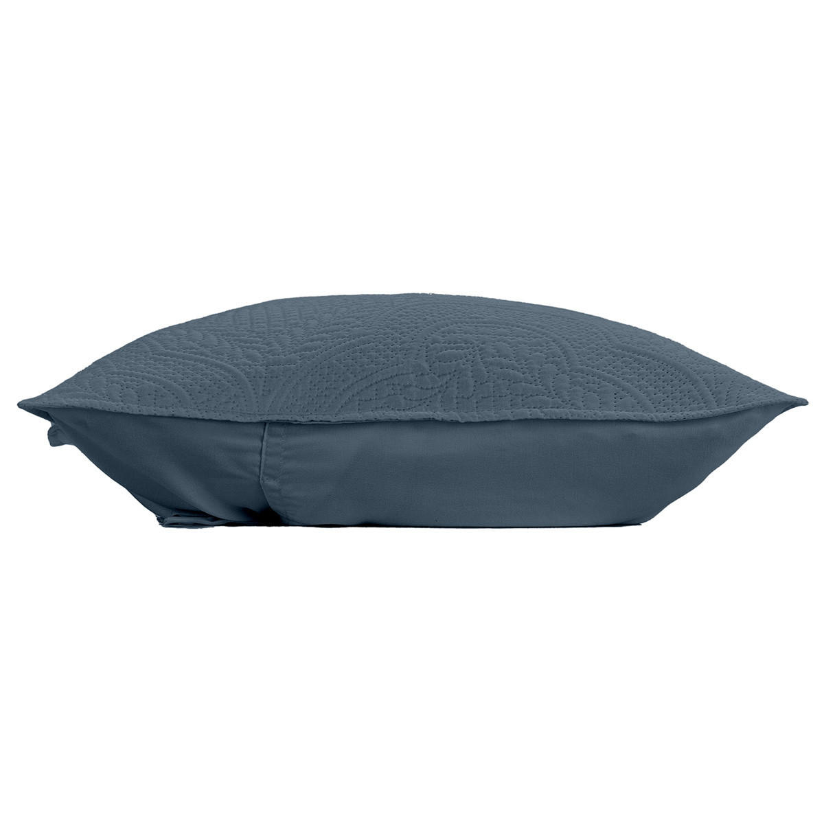 DEKO-KISSENBEZUG mit Muster Romane 40/40/0,5 cm - Blau, Textil (40/40cm) - Douceur d´intérieur