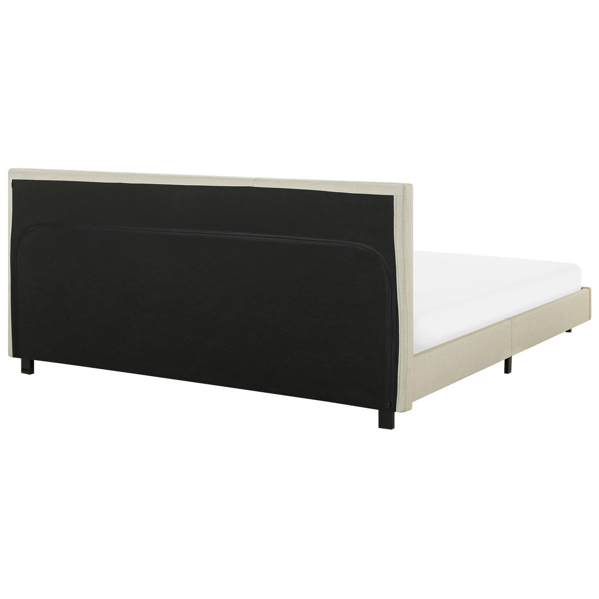 WASSERBETT 180x200 cm Beige Albi - Beige, Textil (180/200cm) - Beliani