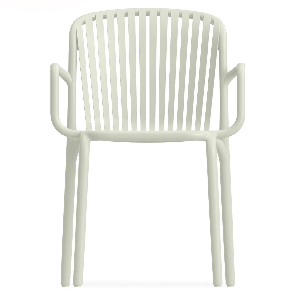 GARTENSTUHL FICCARI 4-er Set, Beige - Beige, Kunststoff (57.5/82.5/53cm) - KONSIMO®