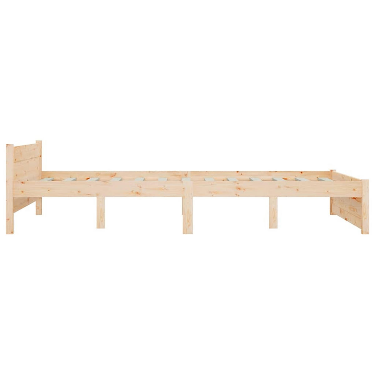 BETT Mit Schubladen 140/200 Cm - Braun, Holz (140/200cm) - vidaXL